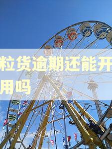 微粒货逾期还能开通使用吗