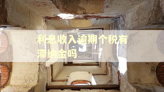 利息收入逾期个税有滞纳金吗