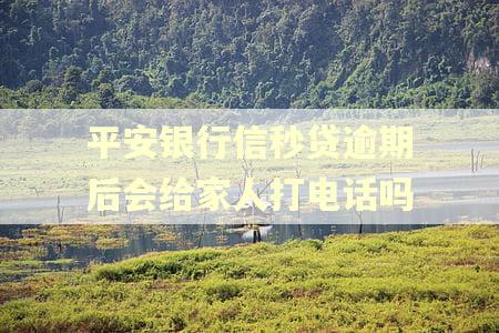 平安银行信秒贷逾期后会给家人打电话吗
