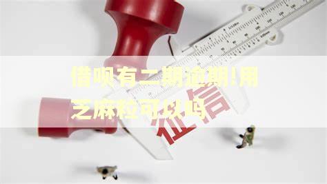 借呗有二期逾期!用芝麻粒可以吗