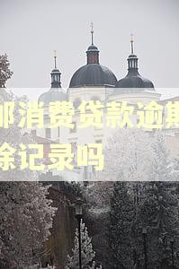 中邮消费贷款逾期能消除记录吗 中邮消费贷款逾期能消除记录吗