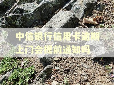中信银行信用卡逾期上门会提前通知吗