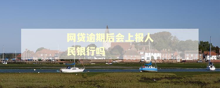 网贷逾期后会上报人民银行吗 网贷逾期后会上报人民银行吗