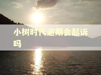 小树时代逾期会起诉吗