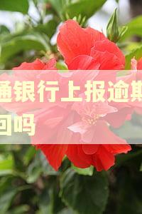交通银行上报逾期能撤回吗