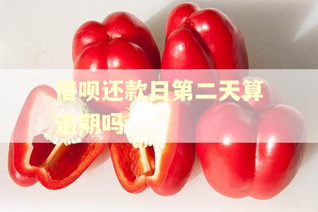 借呗还款日第二天算逾期吗