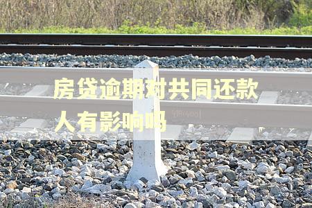 房贷逾期对共同还款人有影响吗 房贷逾期对共同还款人有影响吗
