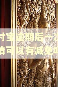 支付宝逾期后一次性结清可以有减免吗? 支付宝逾期后一次性结清可以有减免吗?