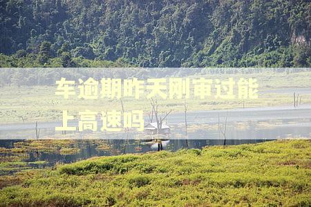 车逾期昨天刚审过能上高速吗