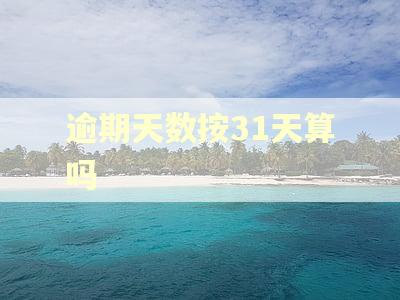逾期天数按31天算吗