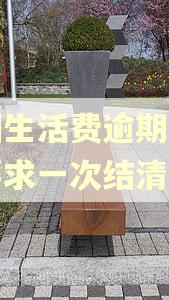 美团生活费逾期几天会要求一次结清吗