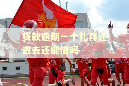 贷款逾期一个礼拜还进去还能借吗