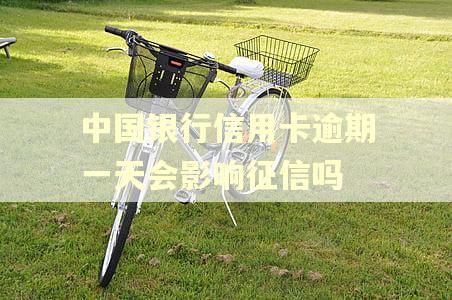 中国银行信用卡逾期一天会影响征信吗