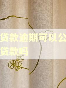 有贷款逾期可以公积金贷款吗
