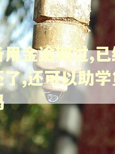备用金逾期过,已经还了,还可以助学贷吗