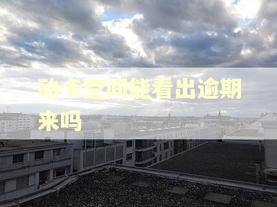 动卡空间能看出逾期来吗