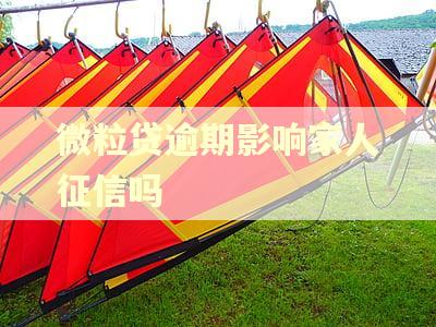 微粒贷逾期影响家人征信吗