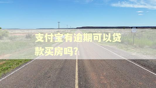 支付宝有逾期可以贷款买房吗?