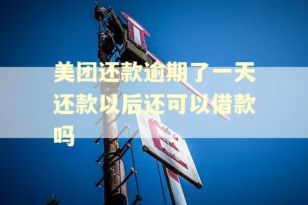 美团还款逾期了一天还款以后还可以借款吗