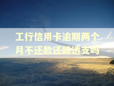 工行信用卡逾期两个月不还款还能透支吗
