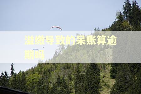 溢缴导致的呆账算逾期吗