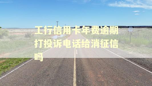 工行信用卡年费逾期打投诉电话给消征信吗