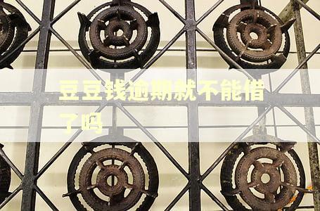豆豆钱逾期就不能借了吗