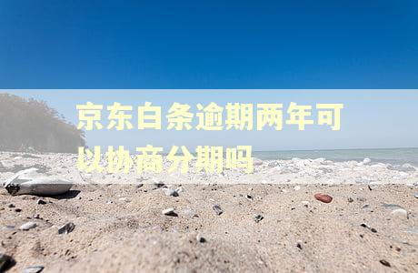 京东白条逾期两年可以协商分期吗
