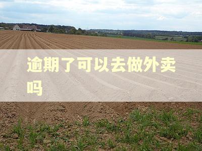 逾期了可以去做外卖吗