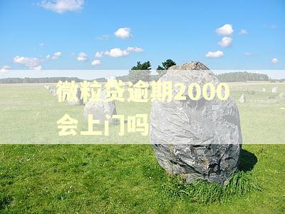 微粒贷逾期2000会上门吗