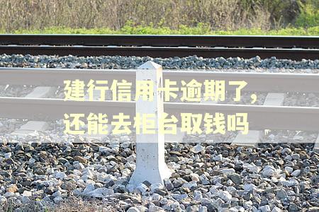 建行信用卡逾期了,还能去柜台取钱吗