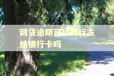 网贷逾期可以跨行冻结银行卡吗