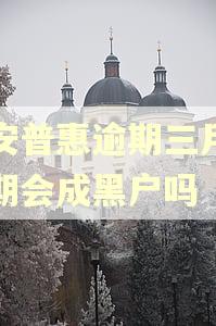 平安普惠逾期三月后分期会成黑户吗