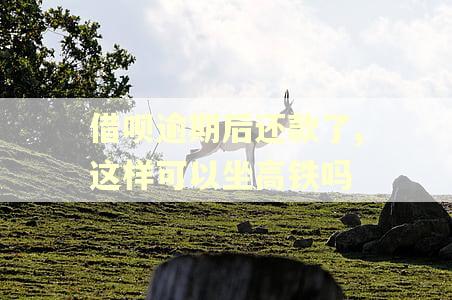 借呗逾期后还款了,这样可以坐高铁吗