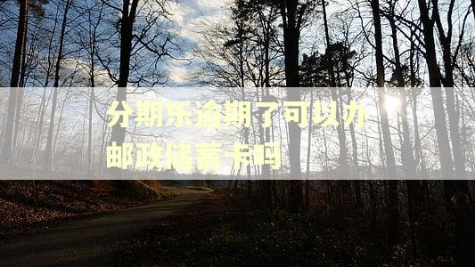 分期乐逾期了可以办邮政储蓄卡吗