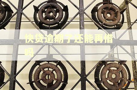快贷逾期了还能再借吗