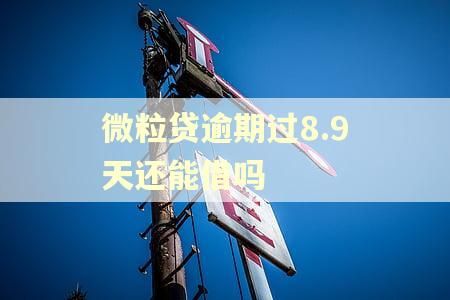 微粒贷逾期过8.9天还能借吗