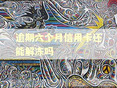 逾期六个月信用卡还能解冻吗