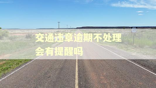交通违章逾期不处理会有提醒吗