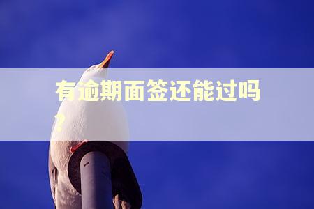 有逾期面签还能过吗?