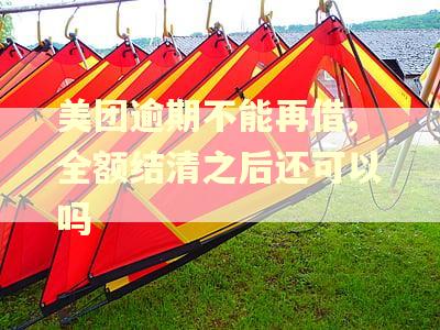 美团逾期不能再借,全额结清之后还可以吗