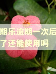 分期乐逾期一次后钱还了还能使用吗