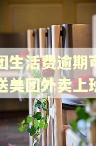 美团生活费逾期可以去送美团外卖上班吗