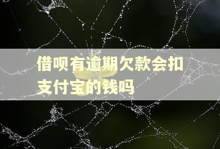 借呗有逾期欠款会扣支付宝的钱吗 借呗有逾期欠款会扣支付宝的钱吗