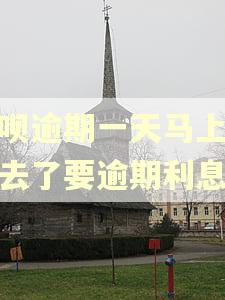 借呗逾期一天马上还进去了要逾期利息吗