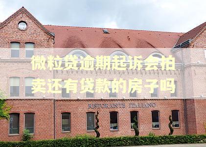 微粒贷逾期起诉会拍卖还有贷款的房子吗