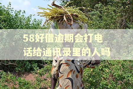 58好借逾期会打电话给通讯录里的人吗 58好借逾期会打电话给通讯录里的人吗