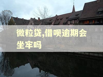 微粒贷,借呗逾期会坐牢吗