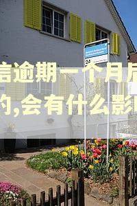 捷信逾期一个月后还上的,会有什么影响吗