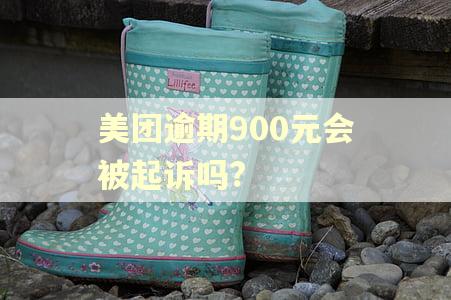 美团逾期900元会被起诉吗?